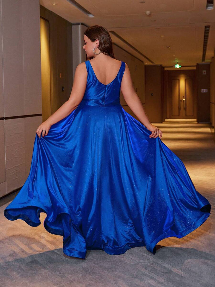 Rochie de ocazie SHEIN, albastru