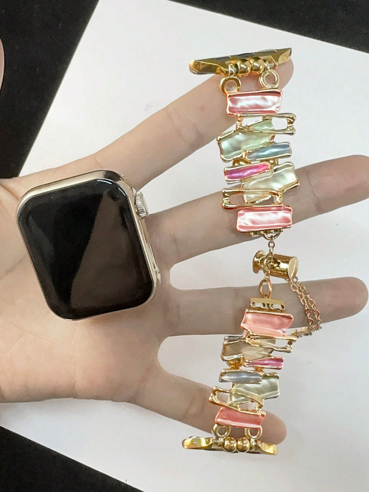 Curea smartwatch SHEIN, auriu
