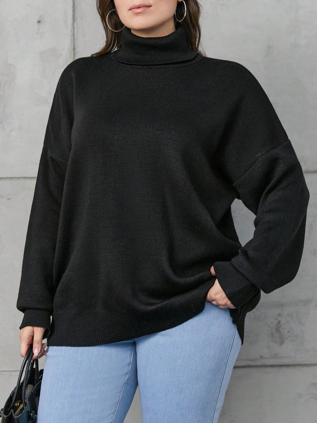 Pulover SHEIN, negru