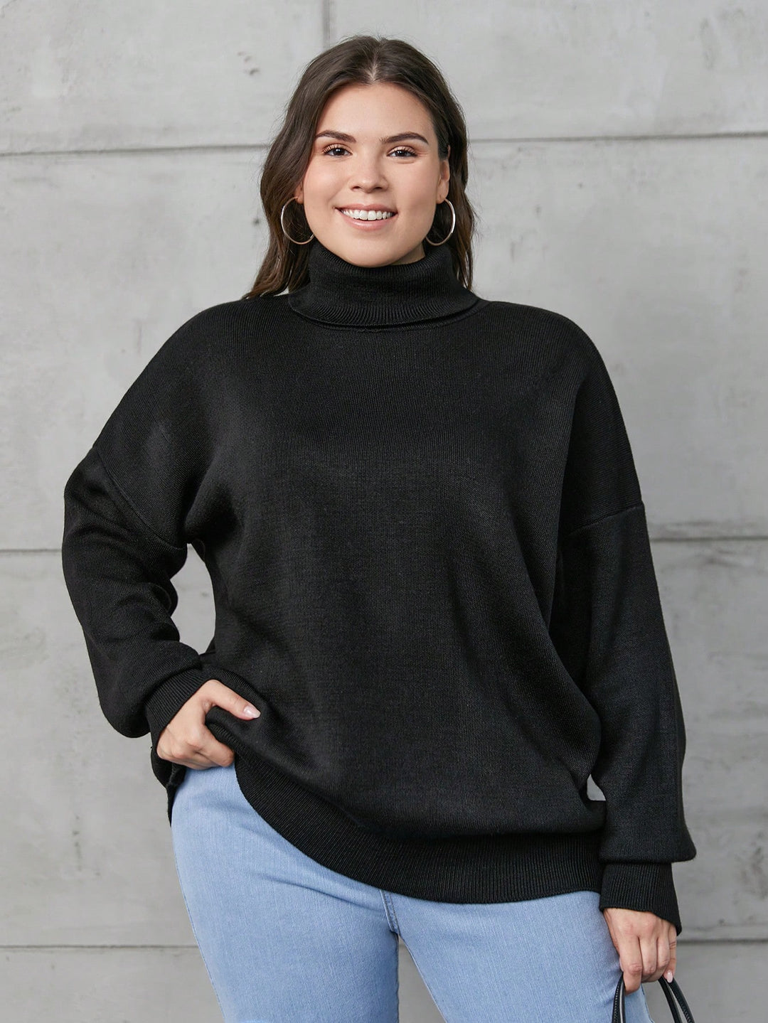 Pulover SHEIN, negru