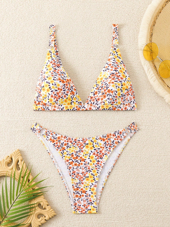 Set bikini SHEIN, mix culori