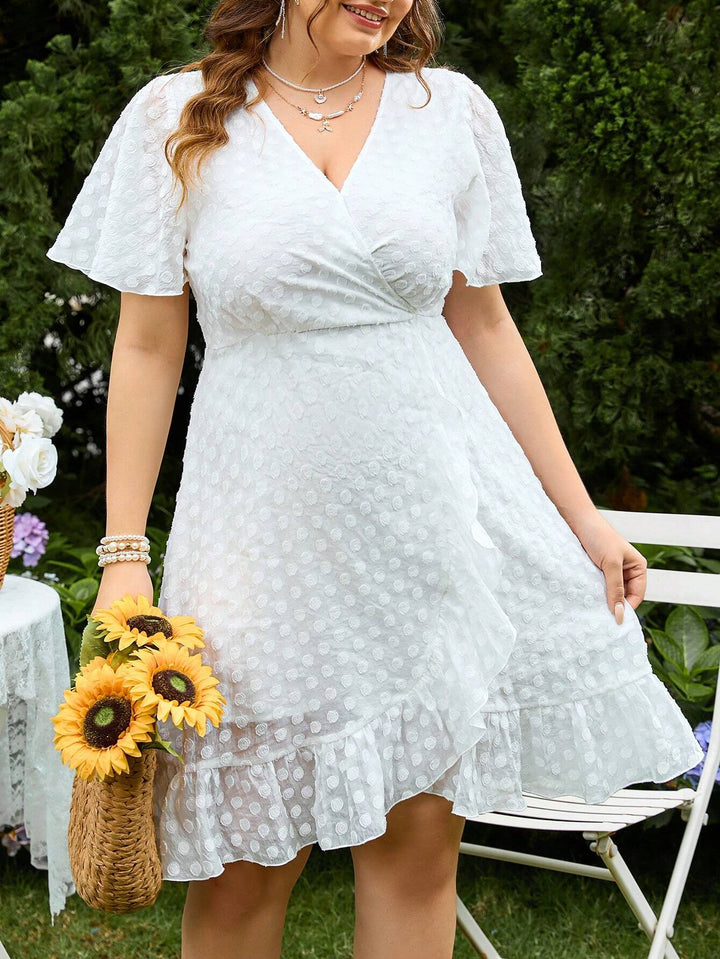 Rochie mini SHEIN, alb