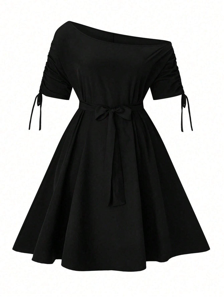 Rochie midi SHEIN, negru