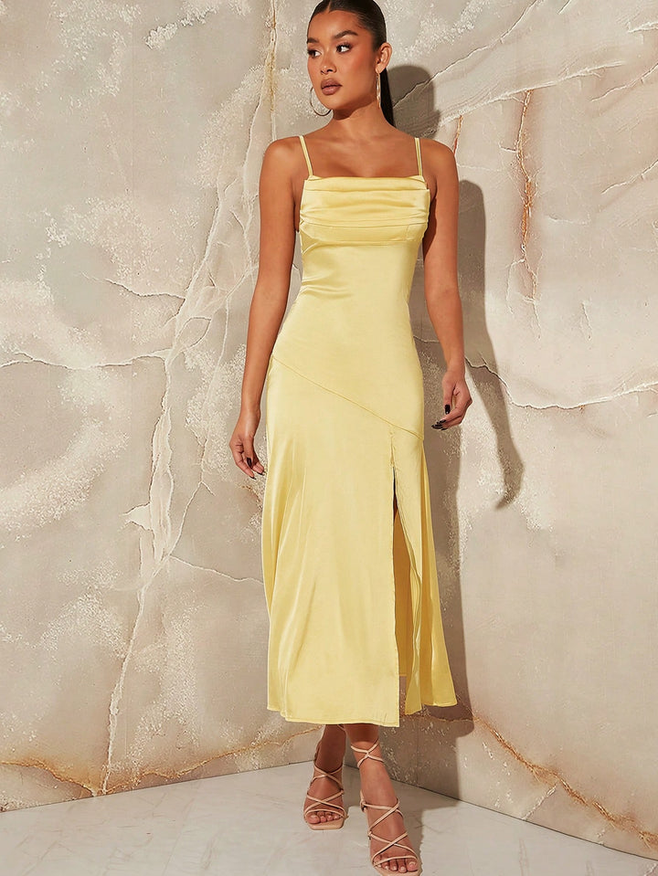 Rochie maxi SHEIN, galben