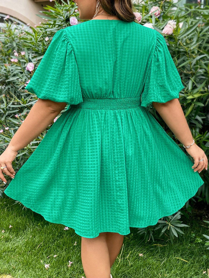 Rochie mini SHEIN, verde