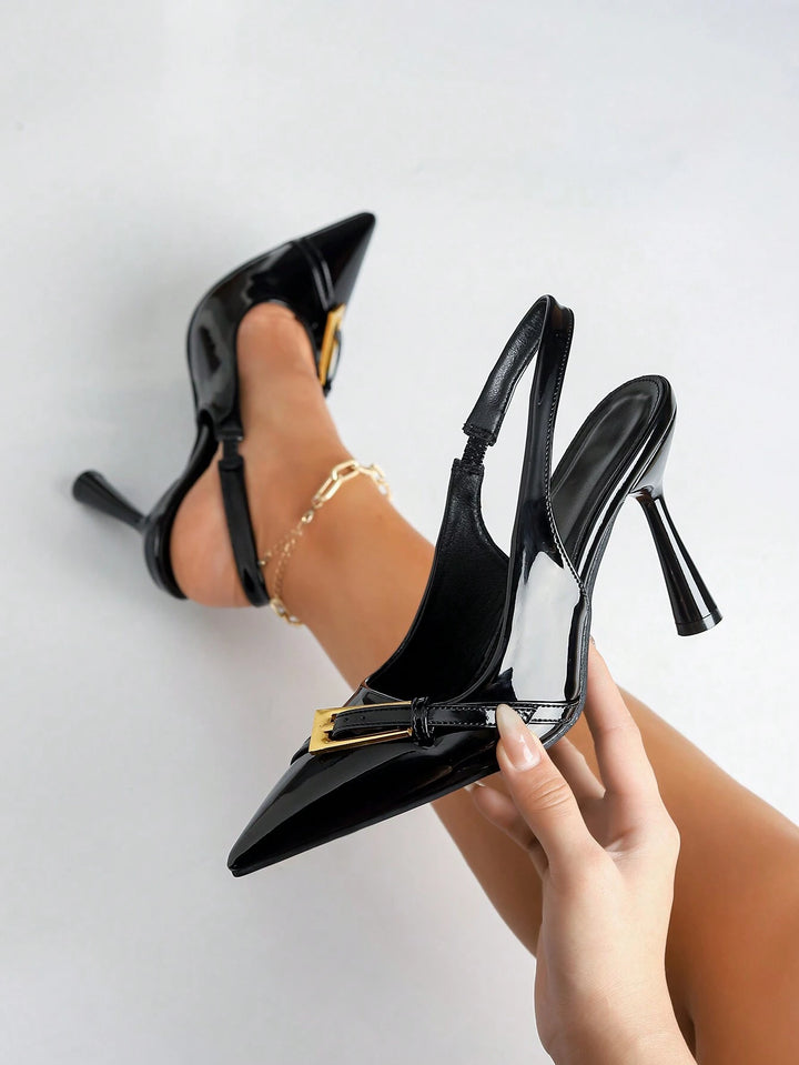 Pantofi SHEIN, negru