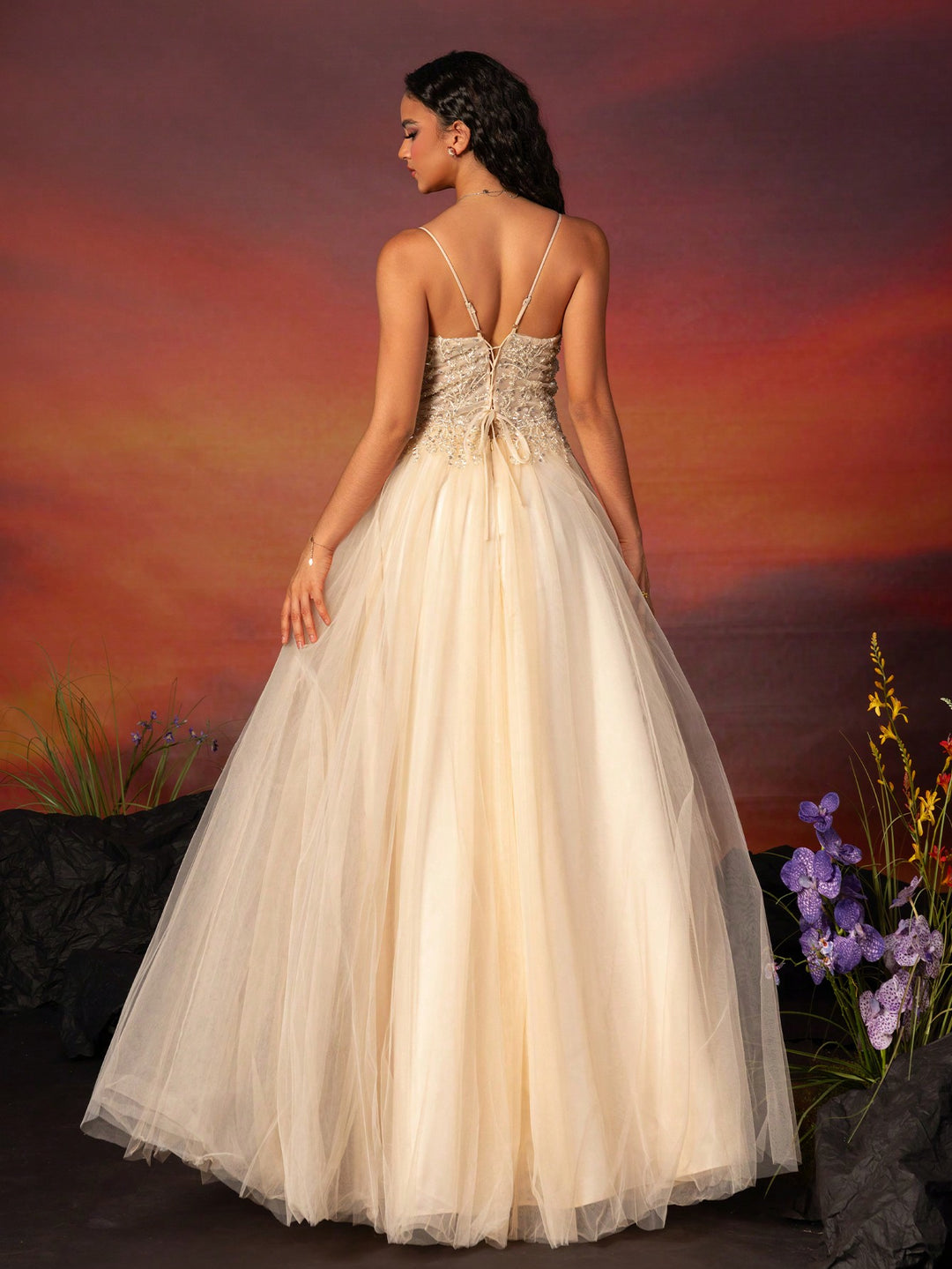 Rochie SHEIN, auriu