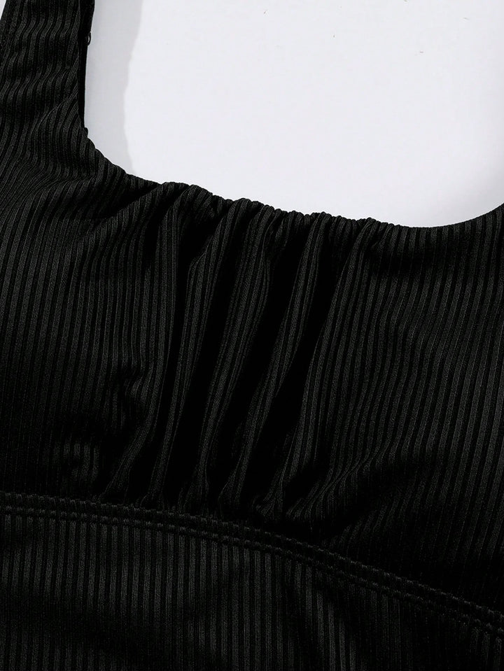 Costum de baie SHEIN, negru
