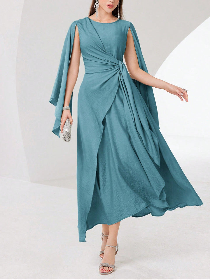 SHEIN maxi ruha, kék
