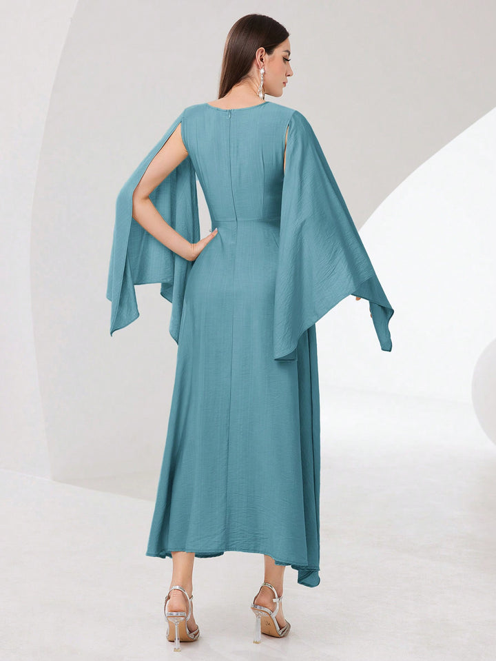 SHEIN maxi ruha, kék
