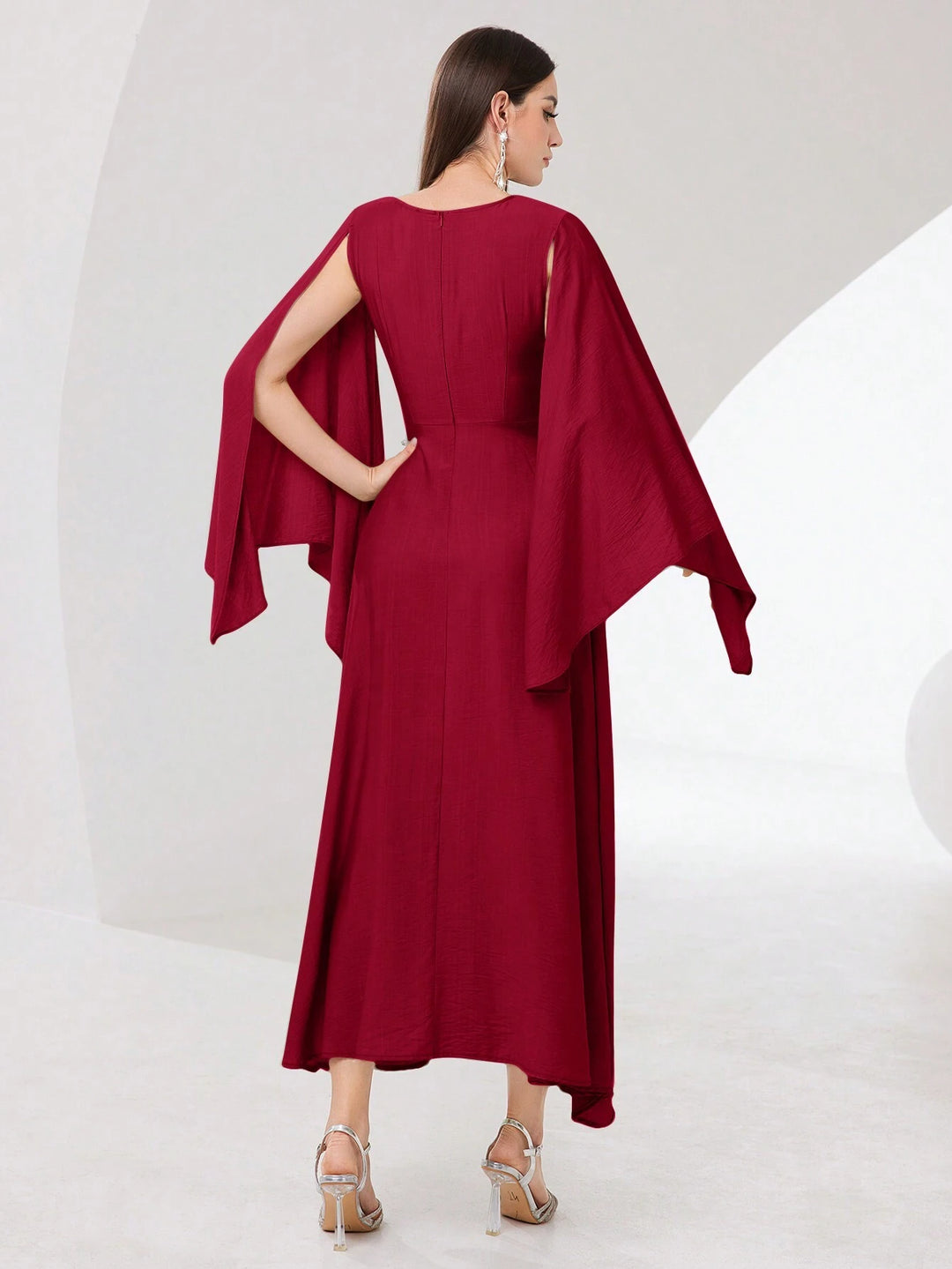Rochie maxi SHEIN, roșu