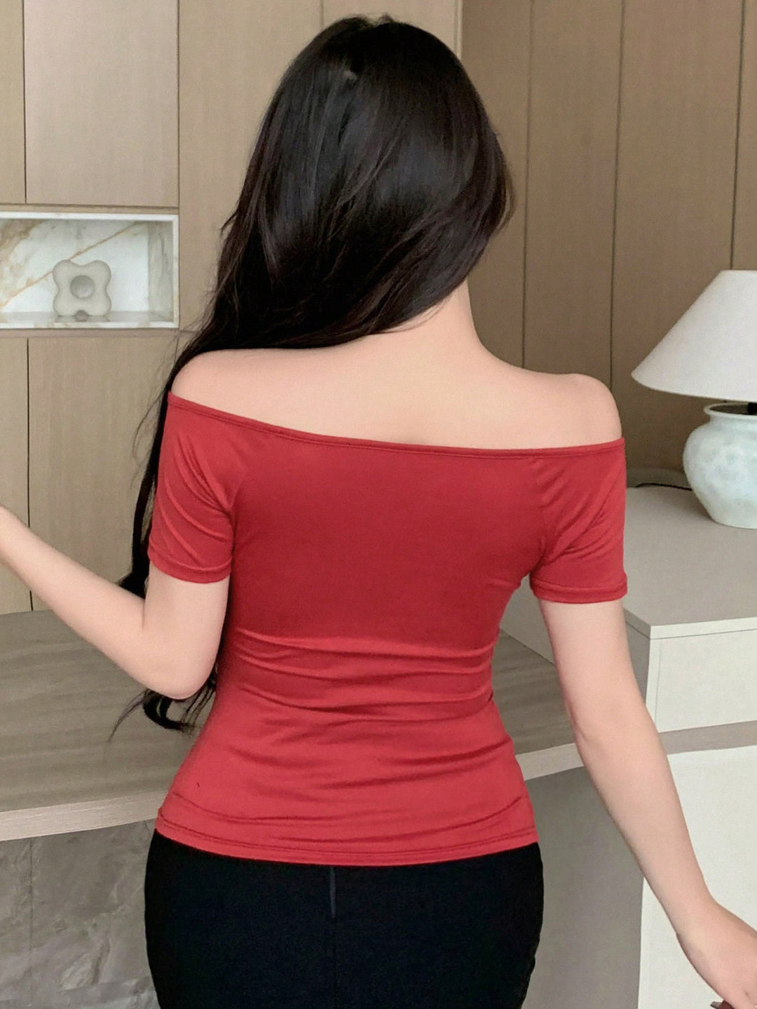 Tricou SHEIN, roșu