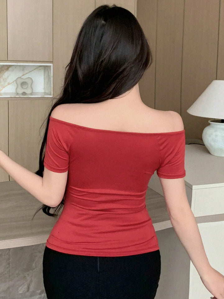 Tricou SHEIN, roșu
