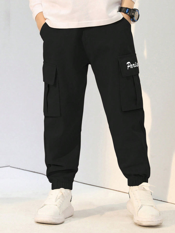 Pantaloni SHEIN, negru