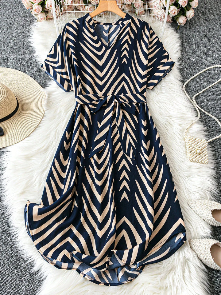 Rochie midi SHEIN, mix culori