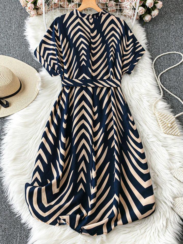 Rochie midi SHEIN, mix culori