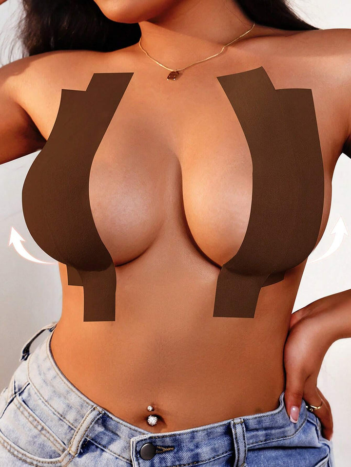 Rolă de bandă adezivă pentru ridicarea sânilor SHEIN, maro