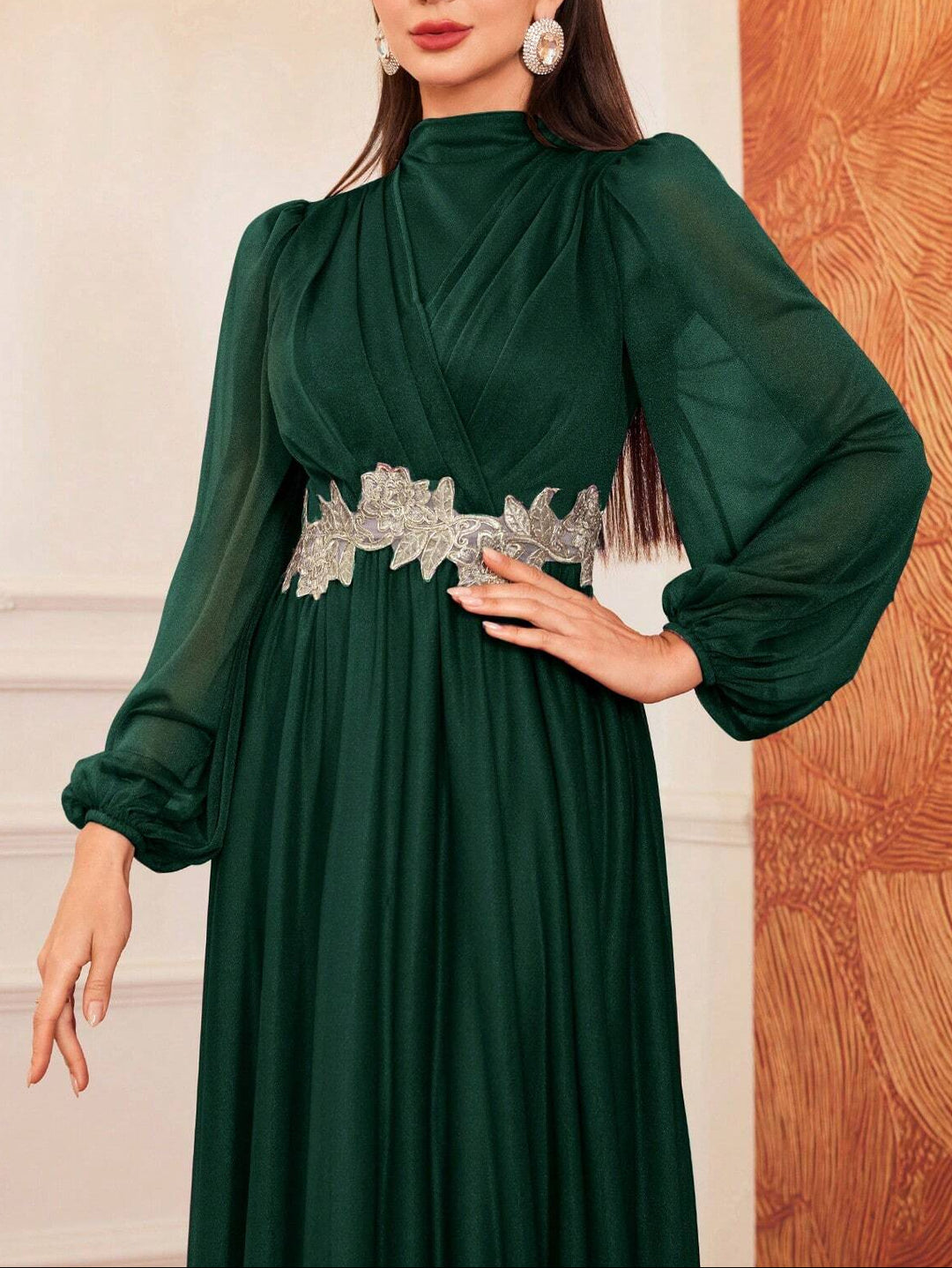 Rochie de ocazie SHEIN, verde