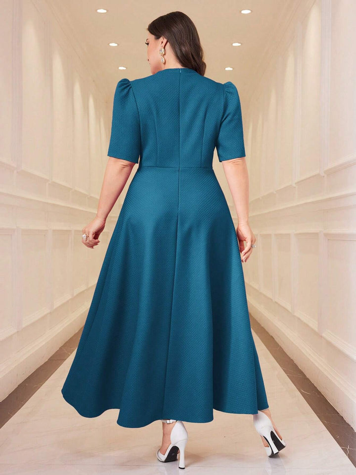 Rochie maxi SHEIN, verde