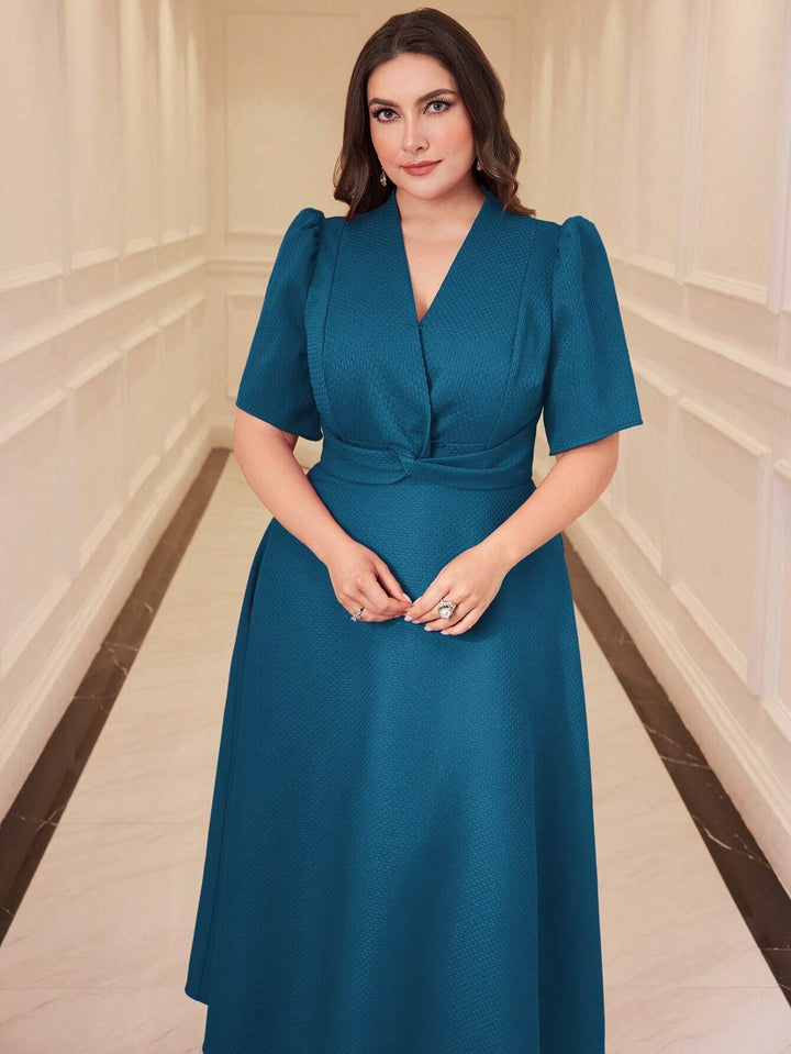 Rochie maxi SHEIN, verde