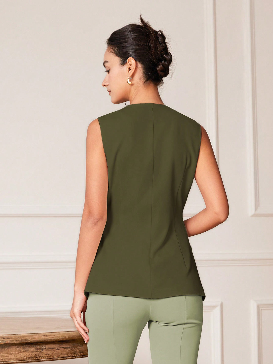 Sacou SHEIN, verde