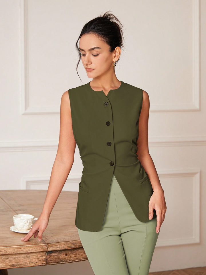 Sacou SHEIN, verde