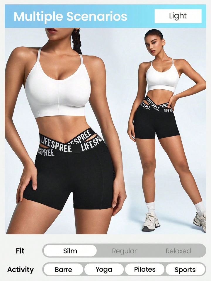 Pantaloni scurți SHEIN, negru