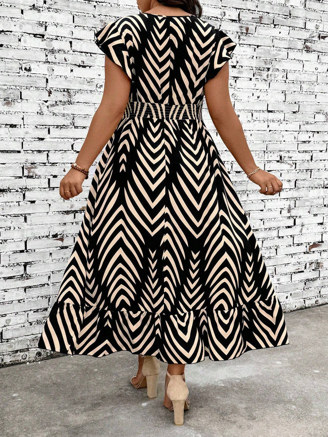 Rochie maxi SHEIN, mix culori