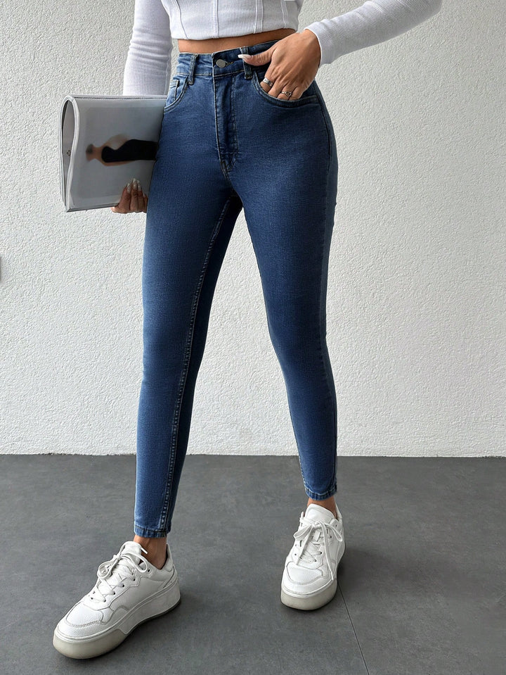 Jeans SHEIN, albastru