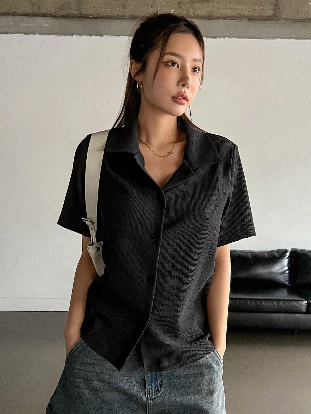 Tricou SHEIN, negru