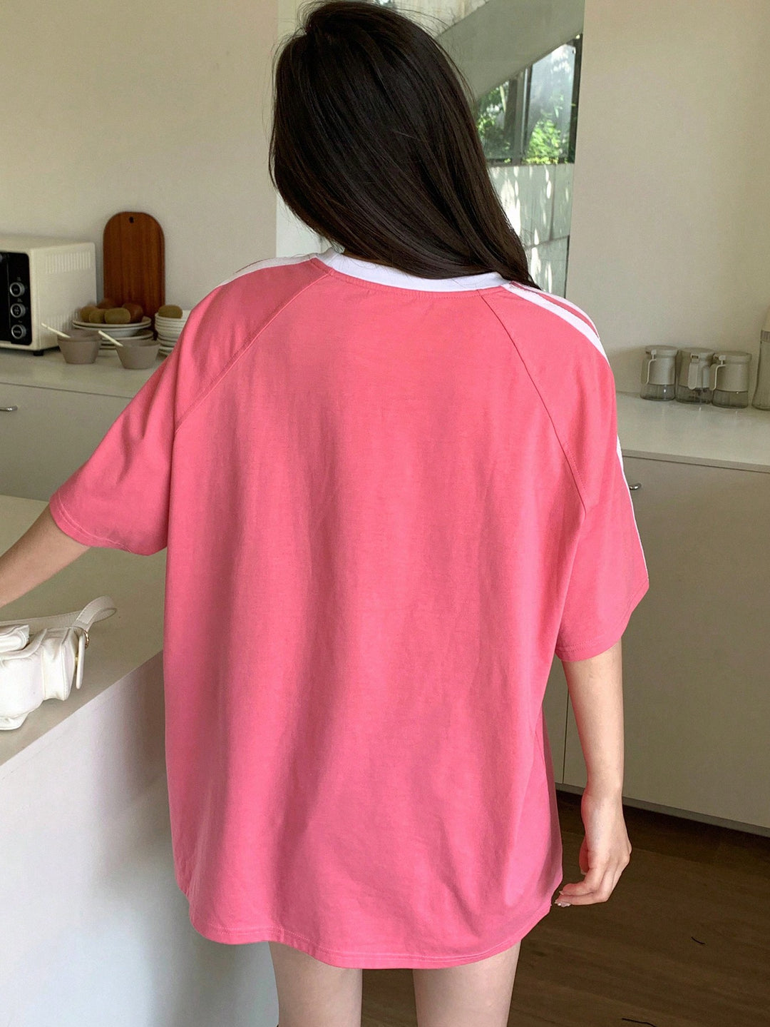 Tricou SHEIN, roz