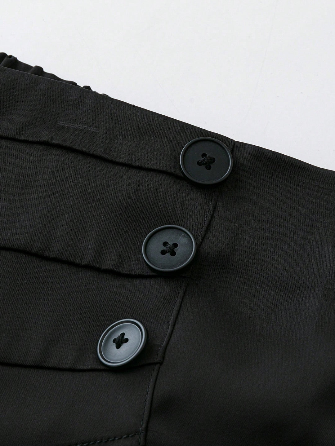 Pantaloni scurți Shein Curve+, negru