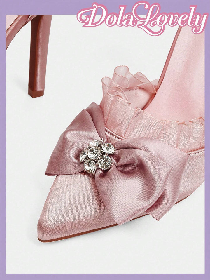 Pantofi cu toc SHEIN, roz