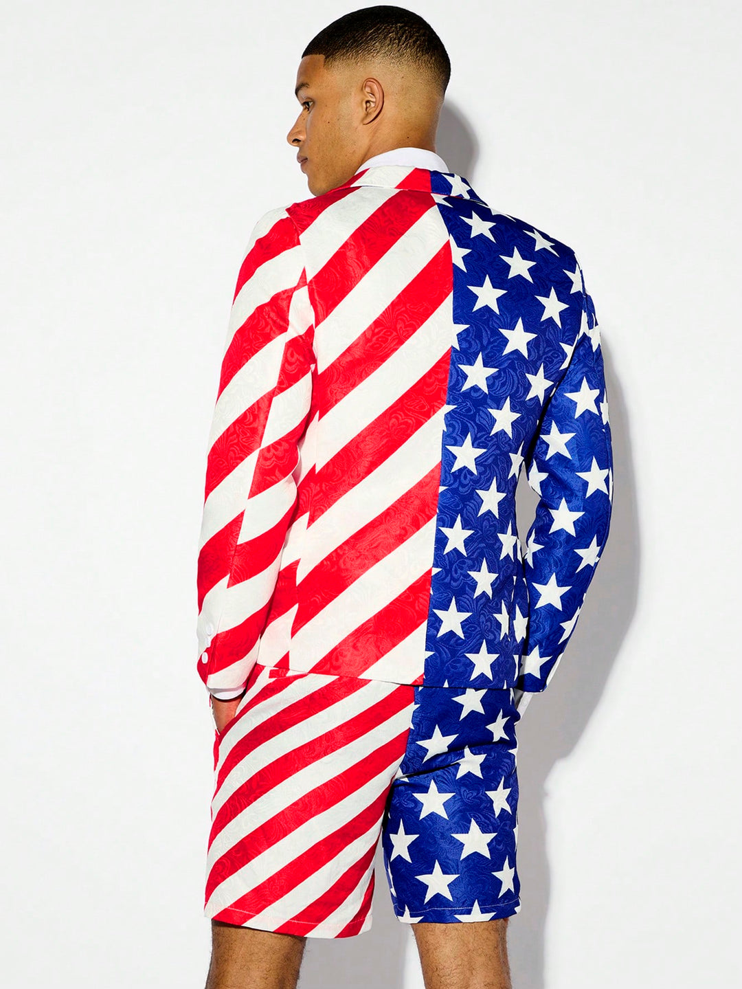 Costum SHEIN, mix culori