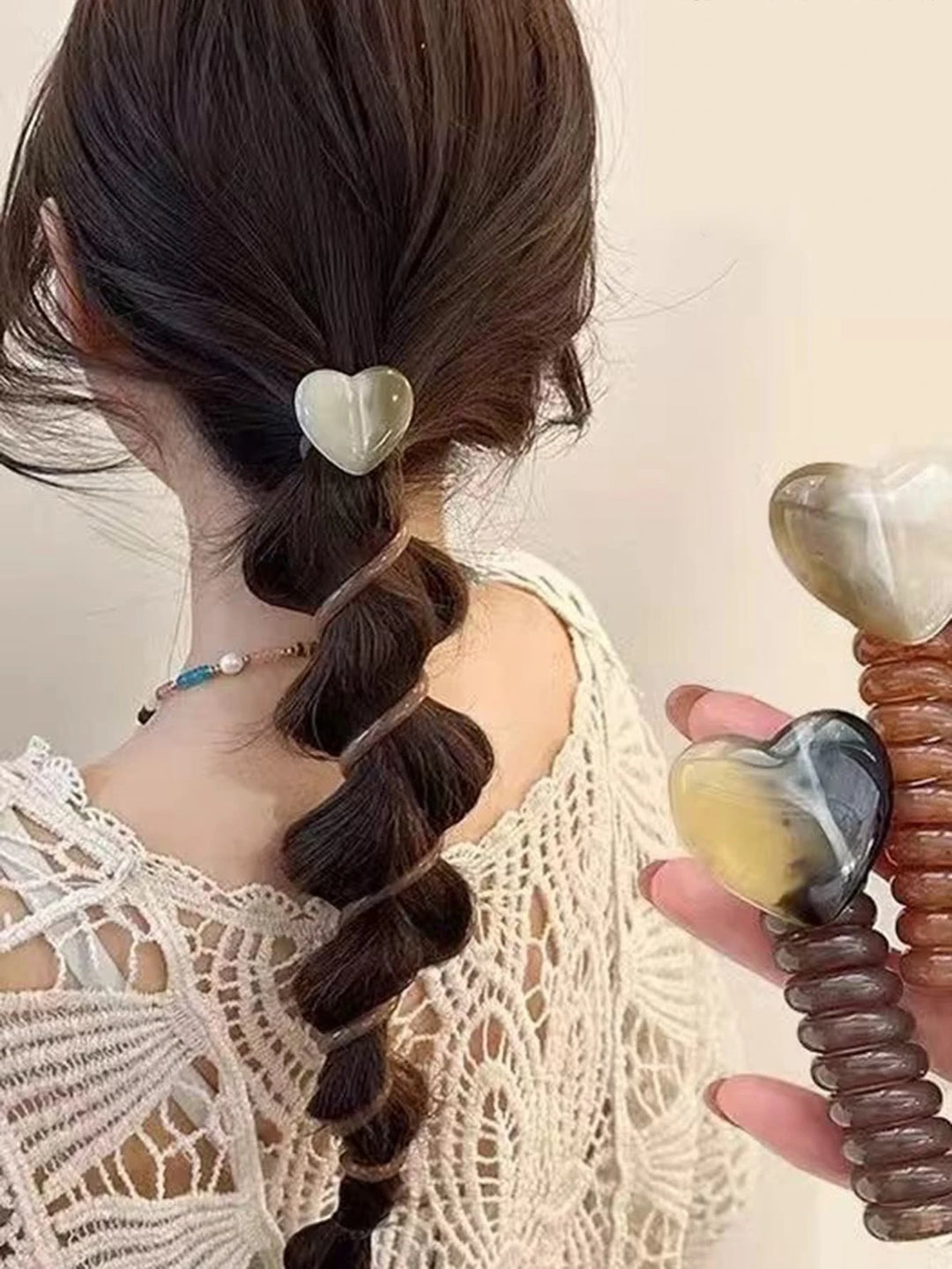 Accesoriu pentru păr SHEIN, maro