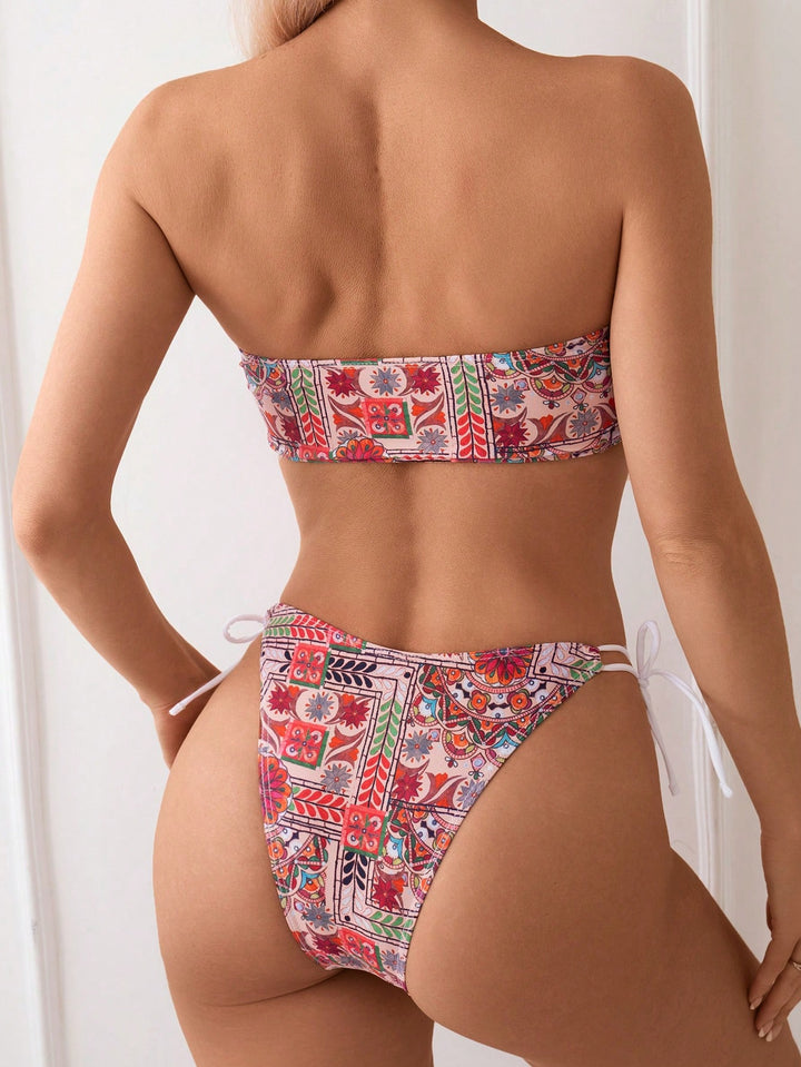 Set bikini SHEIN, mix culori