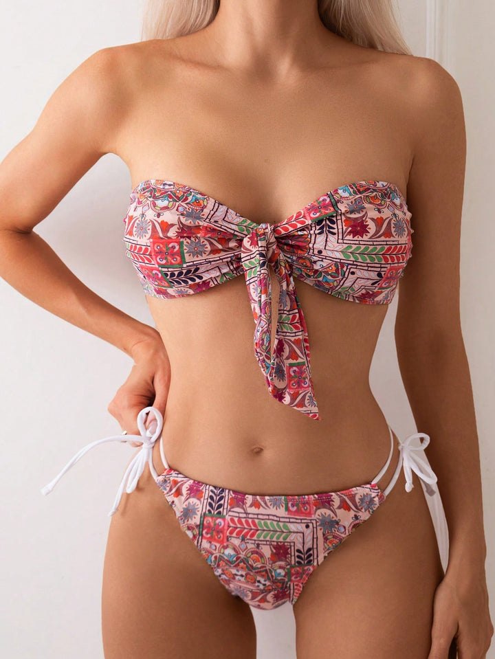 Set bikini SHEIN, mix culori