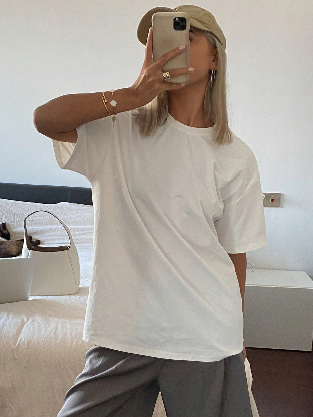 Tricou SHEIN, alb