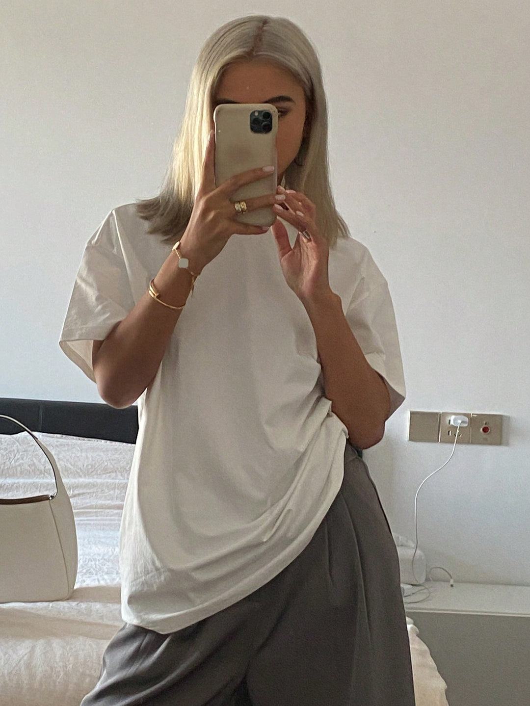 Tricou SHEIN, alb