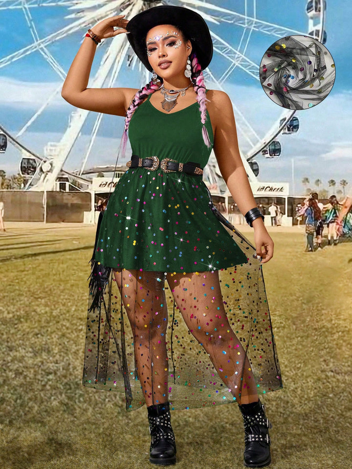 Rochie SHEIN, verde