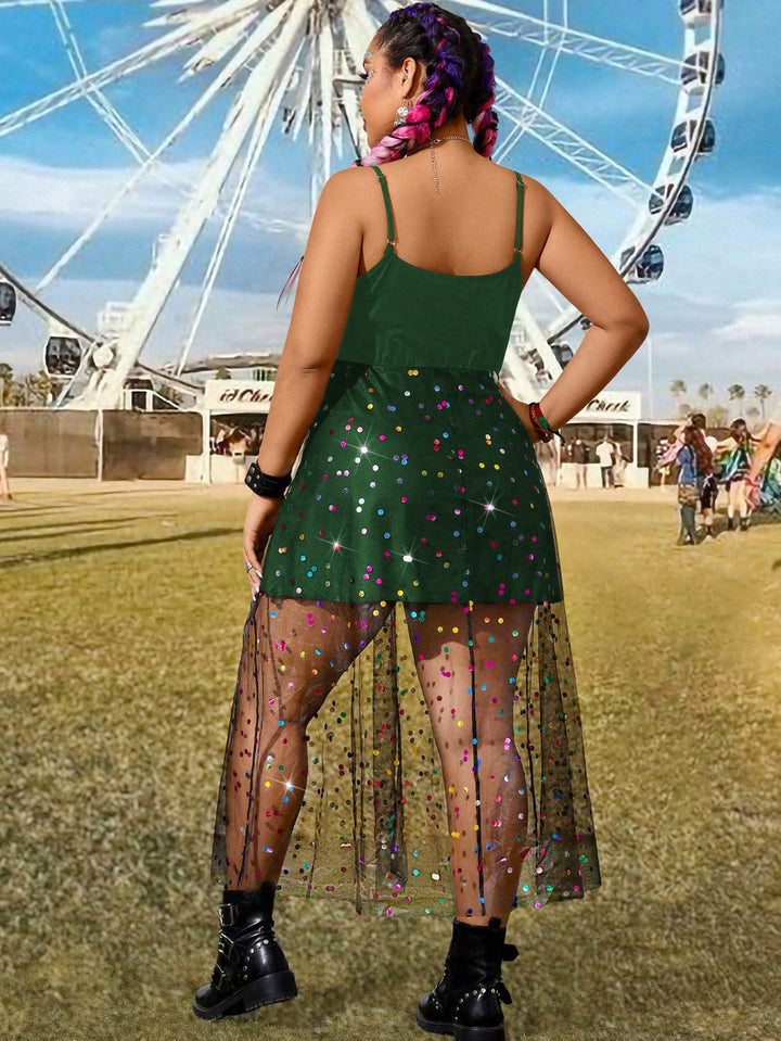 Rochie SHEIN, verde