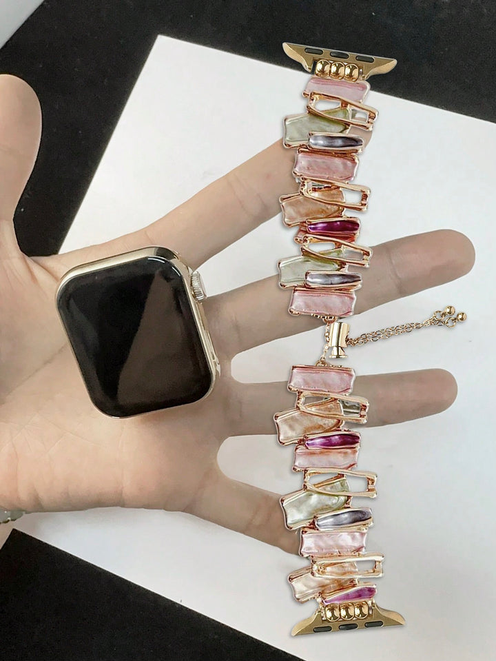 Curea smartwatch SHEIN, auriu