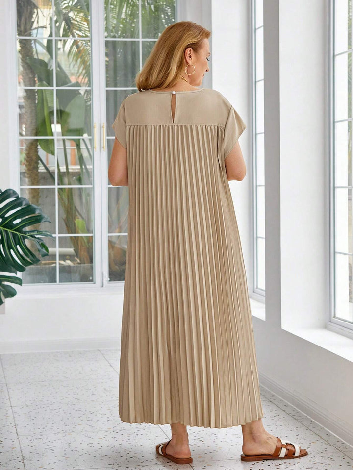 Rochie midi SHEIN, bej