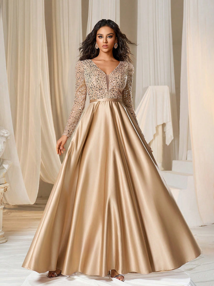 Rochie SHEIN, auriu