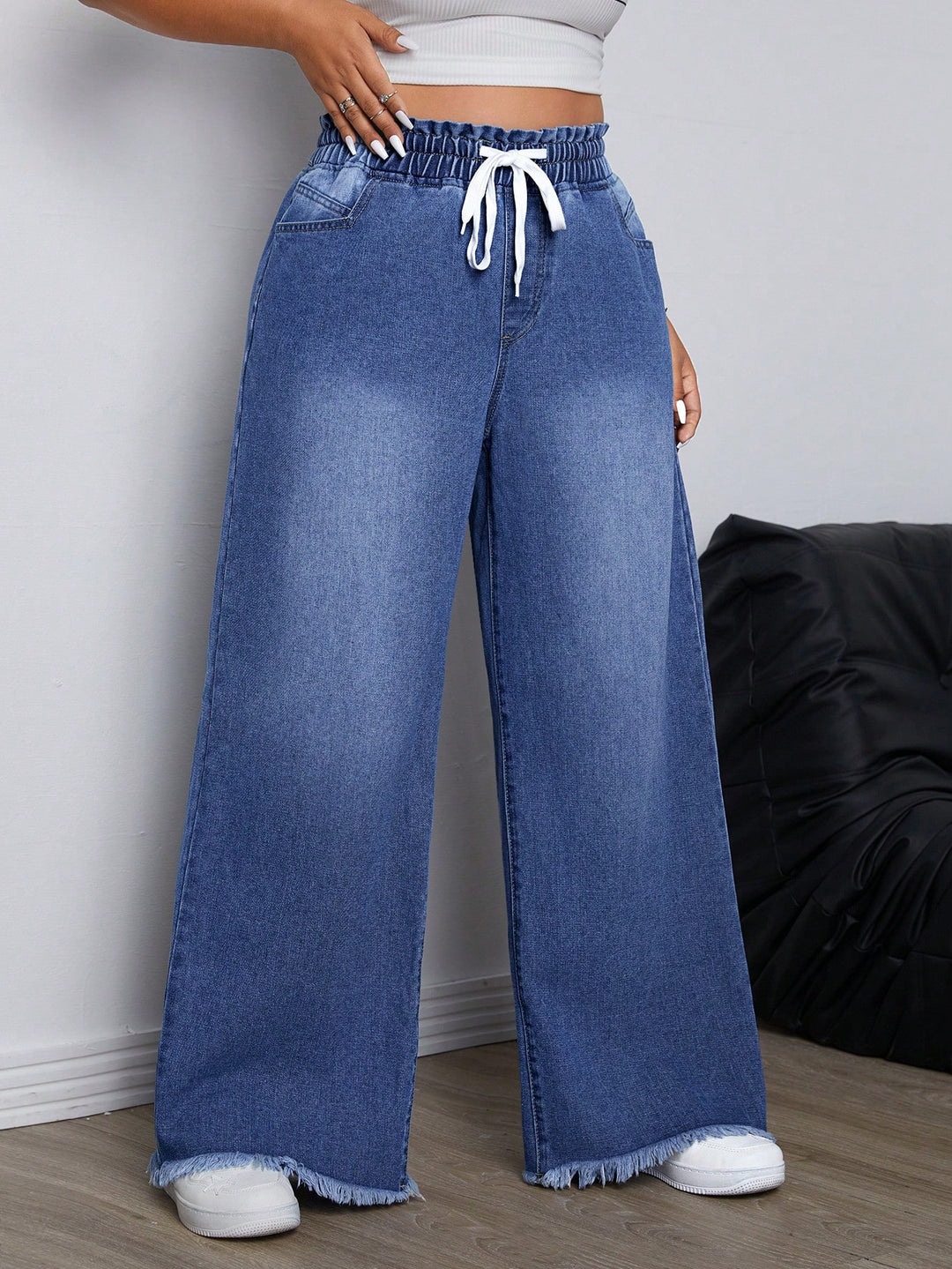 Jeans SHEIN, albastru