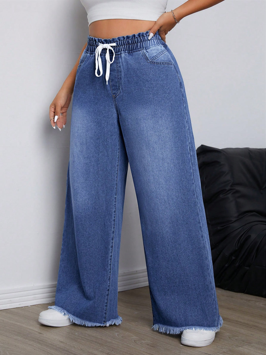Jeans SHEIN, albastru