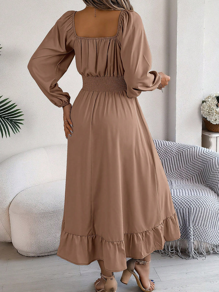 SHEIN maxi ruha, khaki