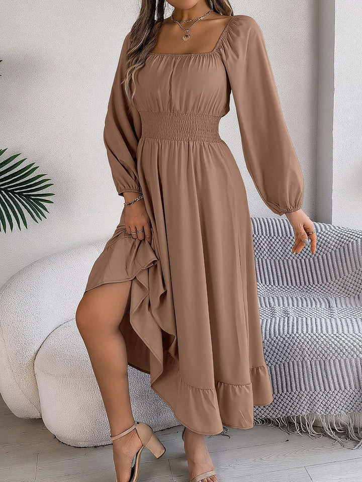 SHEIN maxi ruha, khaki