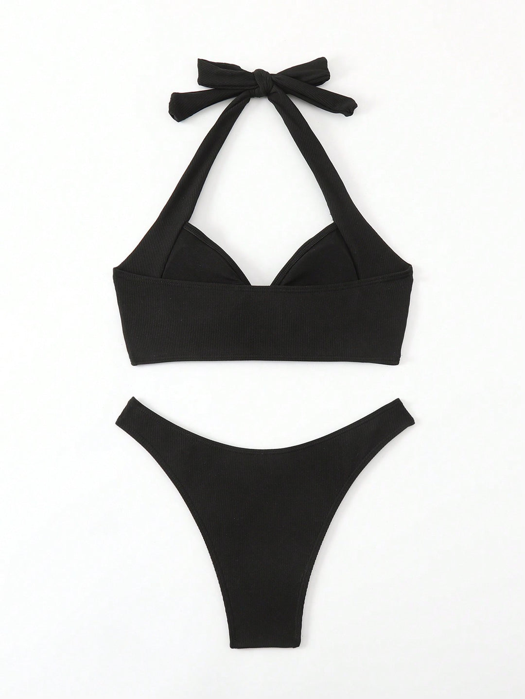 Set bikini SHEIN, negru