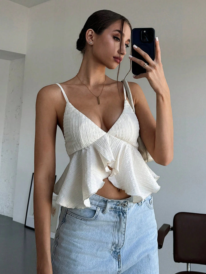 Top SHEIN, crem